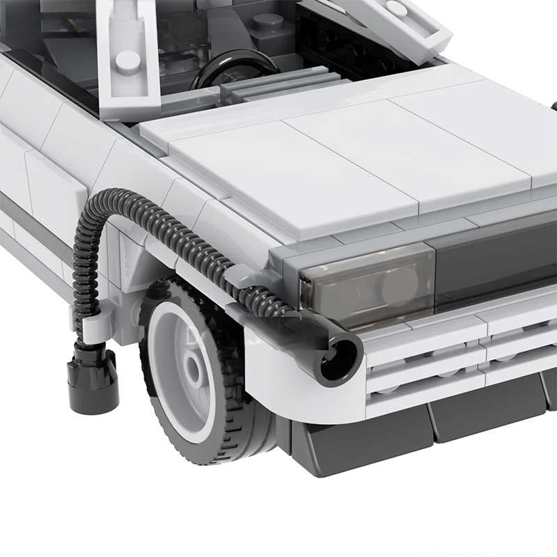 Back to the Future DeLorean Time Machine Minifigure Set