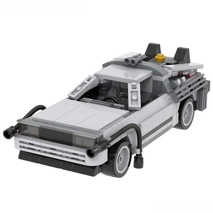 Back to the Future DeLorean Time Machine Minifigure Set