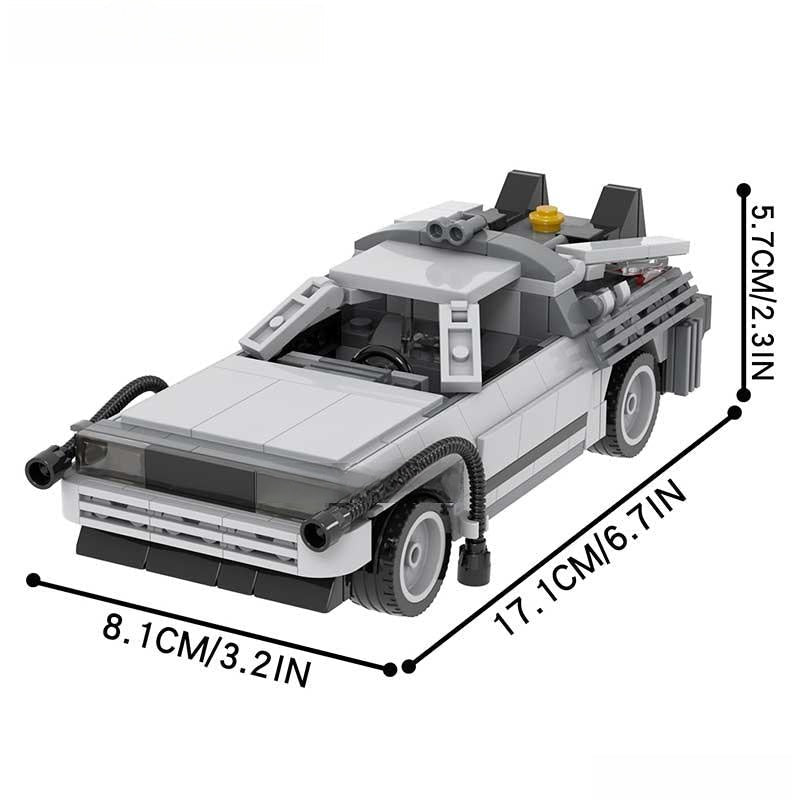 Back to the Future DeLorean Time Machine Minifigure Set