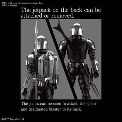 Bandai Star Wars: The Mandalorian 1:12 Scale Model Kit - Choose your Kit