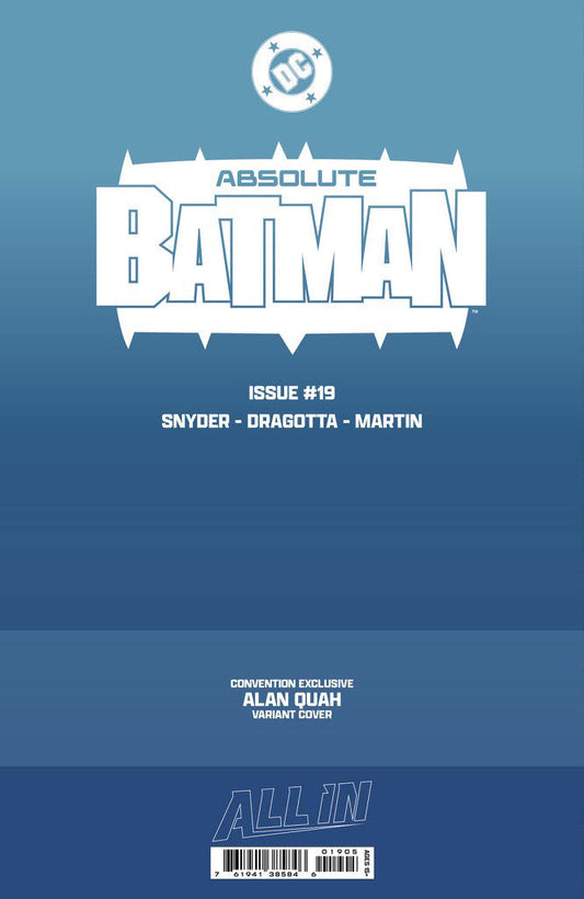 Absolute Batman #19 ALAN QUAH Exclusive Virgin Variant