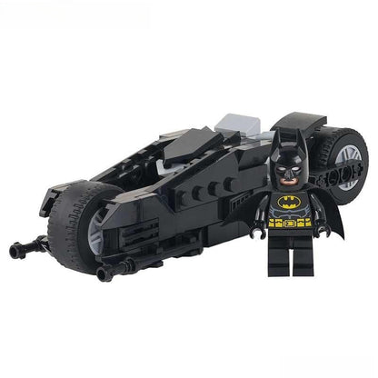 Batman & Batcycle Minifigure Set