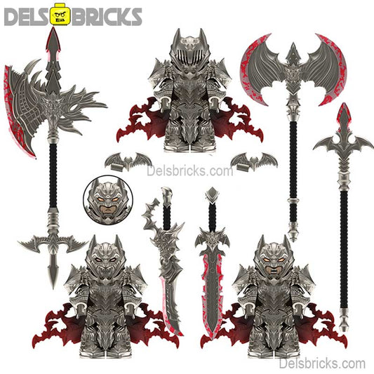 Batman Berzerk set of 3 Lego Minifigures Custom toys