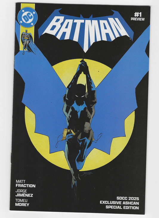 BATMAN #1 SDCC ASHCAN SPECIAL EDITION 2025 DC COMICS