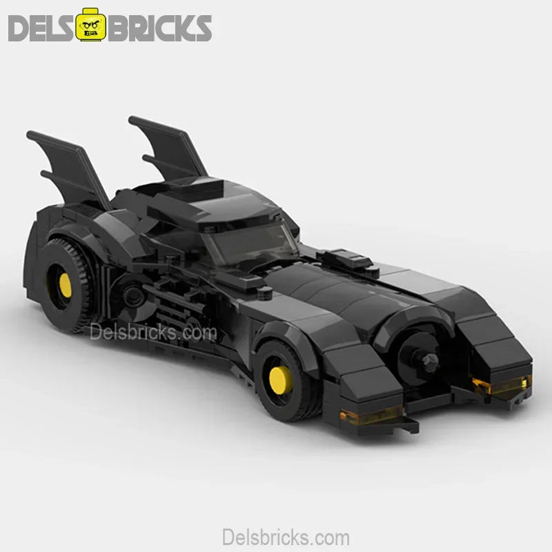 Batmobile Toy Car from Batman 1989 Movie Custom Lego Star Wars Minifigures