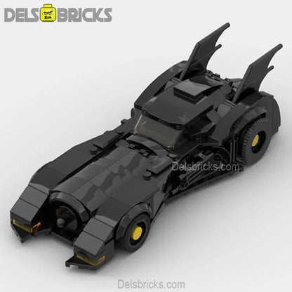 Batmobile Toy Car from Batman 1989 Movie Custom Lego Star Wars Minifigures