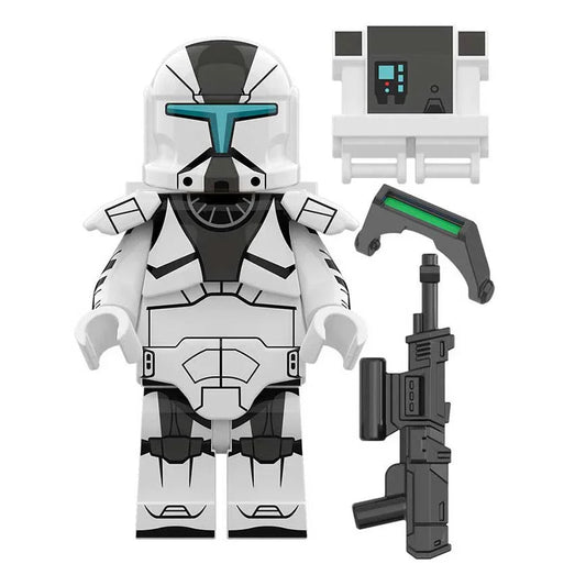 Black Clone Commando Star Wars Lego Minifigures Custom Toys