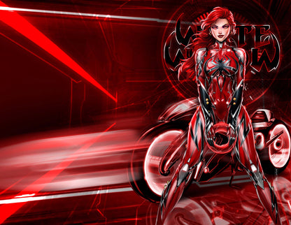 NYCC Blood Widow Tron Trade Wraparound Comic