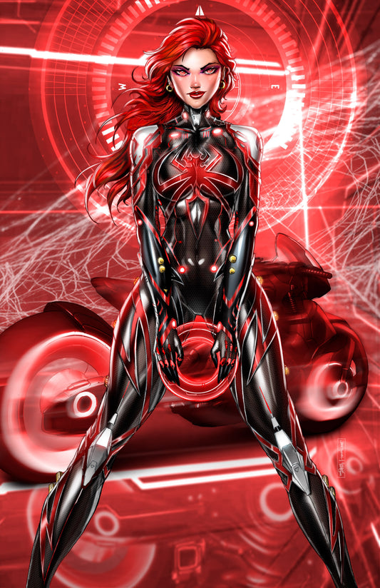 NYCC Blood Widow Tron Virgin Wraparound Comic