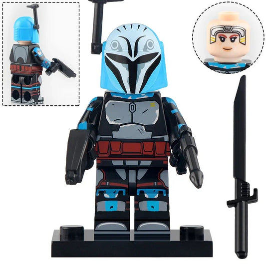 Bo Katan Kryze mandalorian Star Wars Lego Compatible Minifigure 2