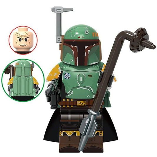 Boba Fett Star Wars Lego Compatible Minifigure 1