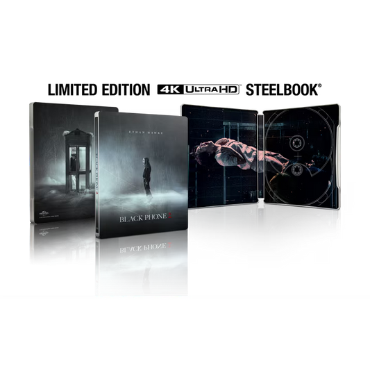 Black Phone 2 - Limited Edition Steelbook (4K Ultra HD + Blu-ray + Digital Copy)