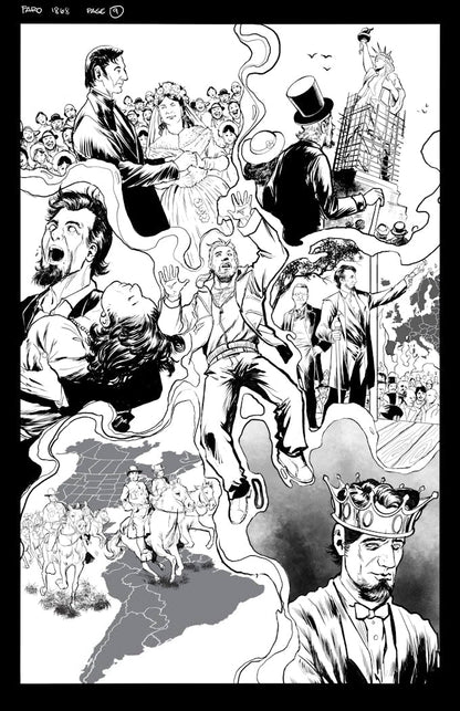 Faro: 1868 – Digital Download | Steampunk Jessica Rabbit Mature Full-Color Alt-History Graphic Novel