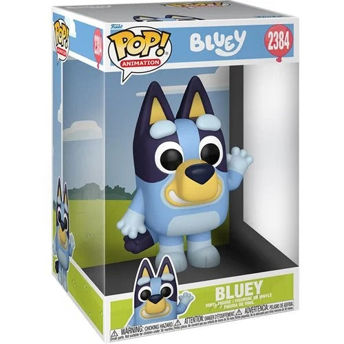 Funko Pop! 2384 Jumbo 10-Inch - Bluey Waving Vinyl Figure