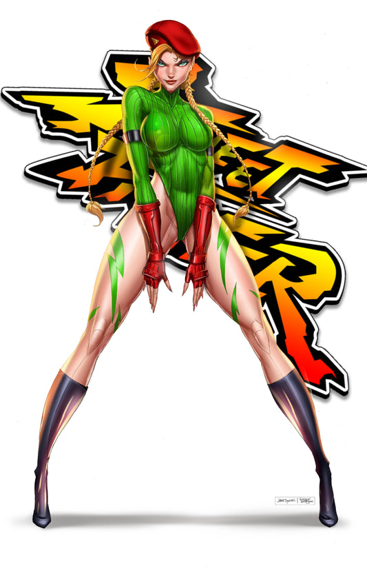 Cammy Green Suit Print