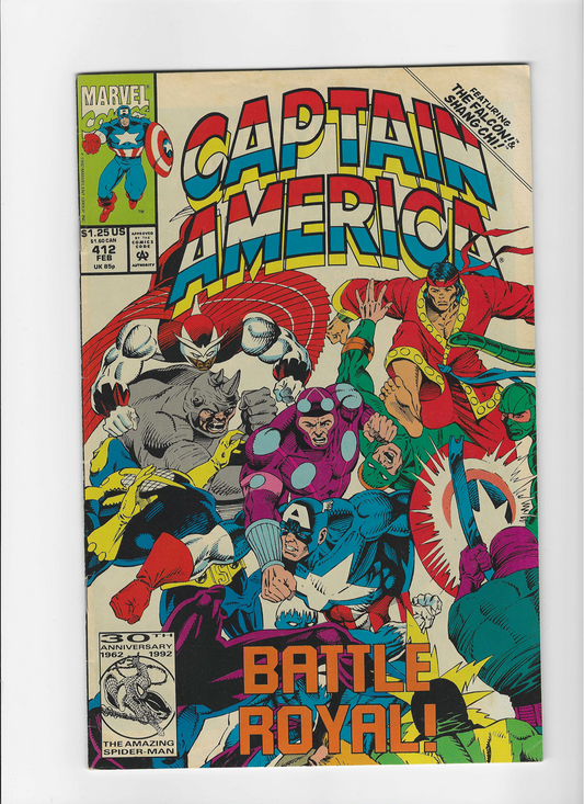 Captain America, Vol. 1 #412A