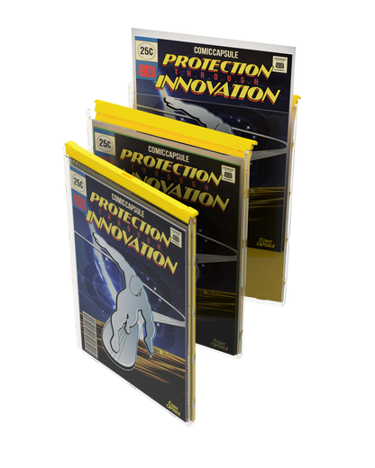 Yellow SILVER Age Size ComicCapsule