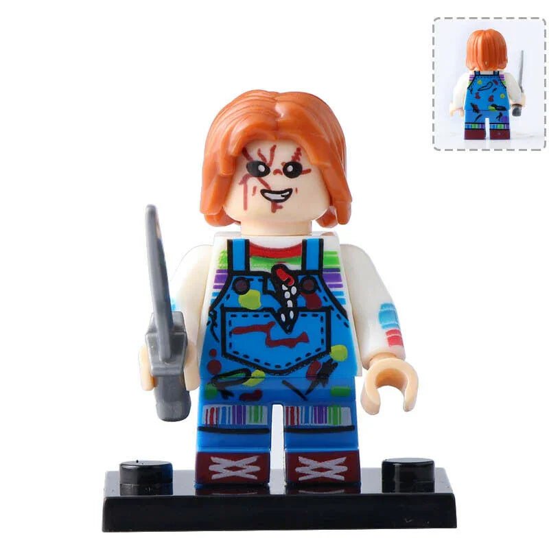 Chucky Child's PlayLego Minifigures Custom Horror Toys 2