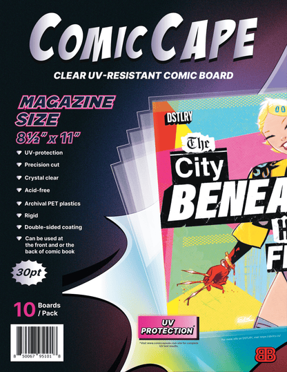 ComicCape - Clear UV Resistant Board