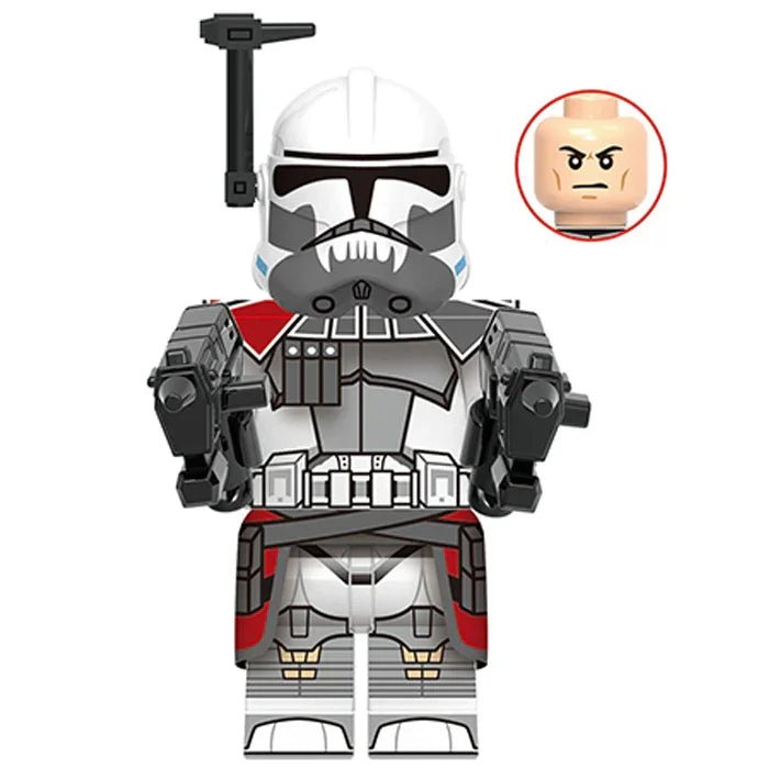 Commander Colt Clone trooper Lego Star wars Minifigures custom toys