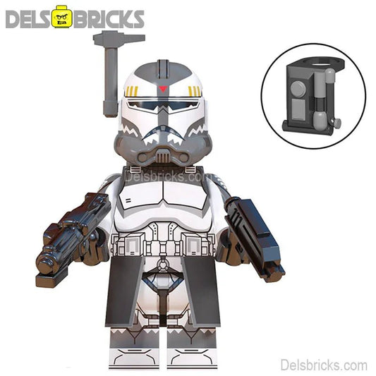 Commander Wolffe Clone trooper Lego Star Wars Minifigures Custom Toys 1