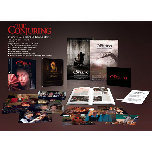 The Conjuring Steelbook - Collector's Edition (4K Ultra HD + Blu-ray)