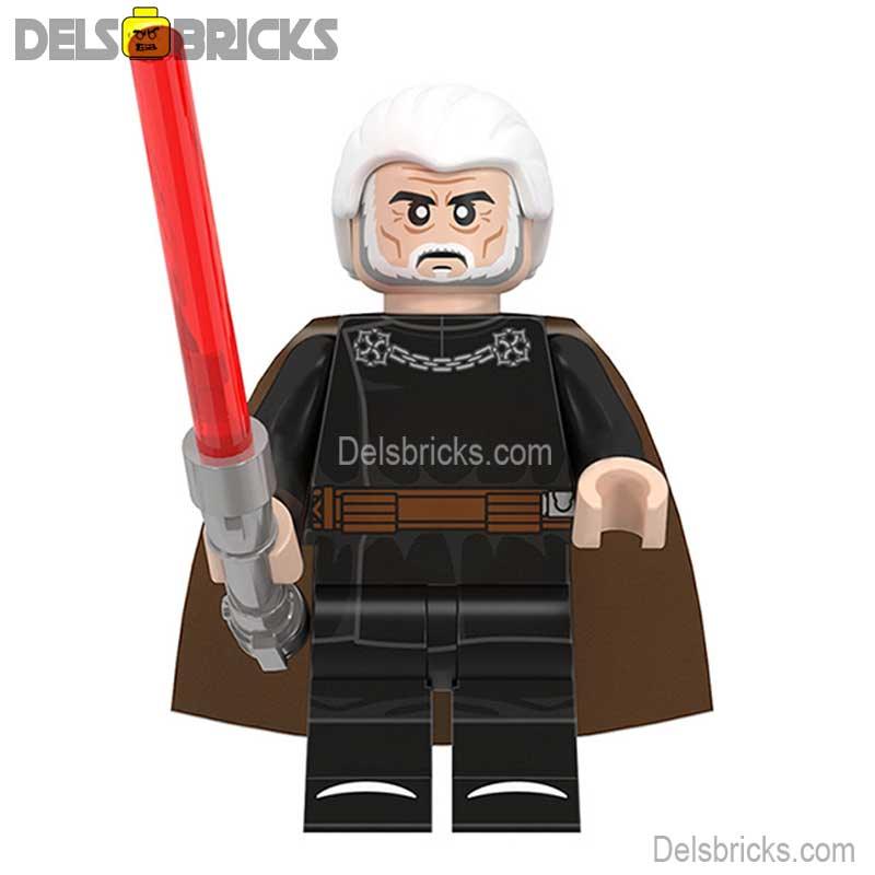 Count Dooku (Film Version) Lego Minifigures Custom Toys 2