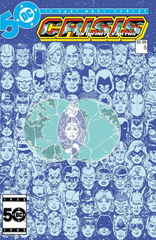 Crisis On Infinite Earths #5 Facsimile Edition Cover B Foil Variant