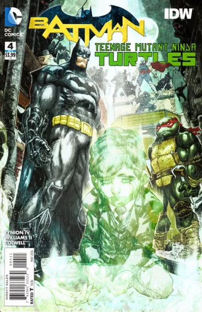 Batman / Teenage Mutant Ninja Turtles #4A