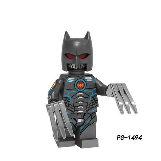 Dark Clawed Mutant Warrior Custom Minifig