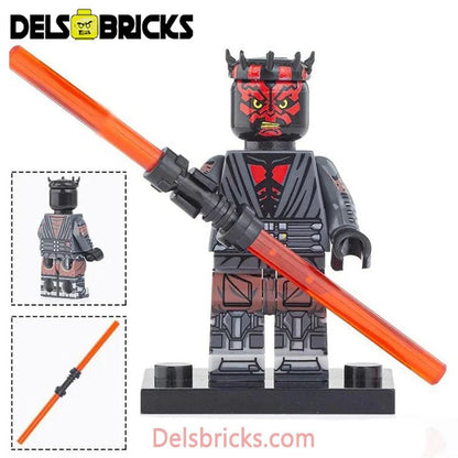 Darth Maul Lego Star Wars Minifigures Custom Toys 1