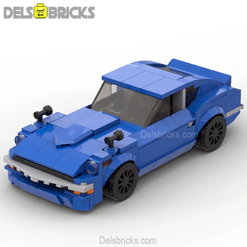 Datsun 240 Z Classic Muscle Custom Lego Cars Minifigures Building Block Toys