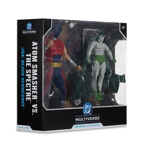DC Multiverse Megafig Atom Smasher vs. The Spectre JSA: Black Vengeance Action Figure 2-Pack