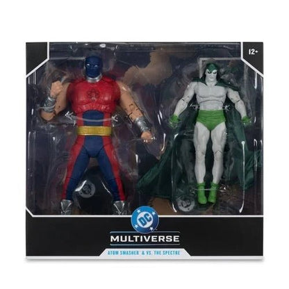 DC Multiverse Megafig Atom Smasher vs. The Spectre JSA: Black Vengeance Action Figure 2-Pack