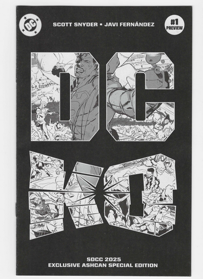 DC KO SDCC ASHCAN SPECIAL EDITION #1 2025 DC COMICS