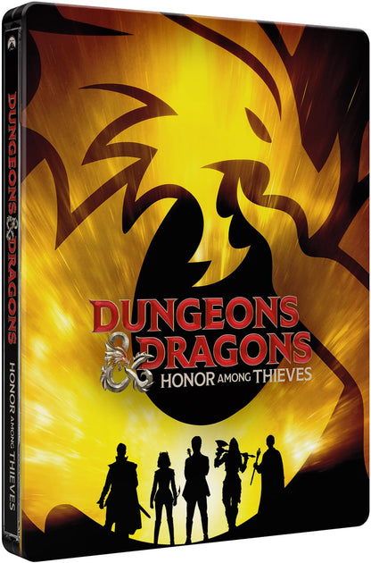 Dungeons & Dragons: Honor Among Thieves - Limited Edition Steelbook (4K Ultra HD + Blu-ray + Digital)
