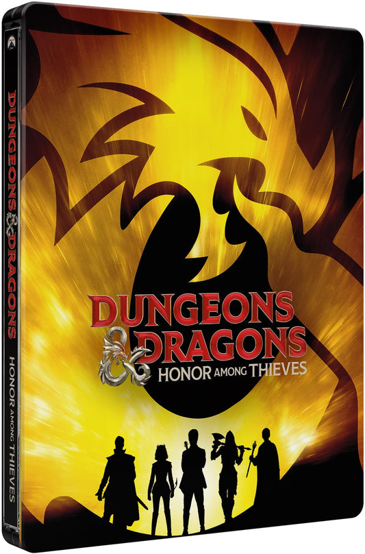 Dungeons & Dragons: Honor Among Thieves - Limited Edition Steelbook (4K Ultra HD + Blu-ray + Digital)