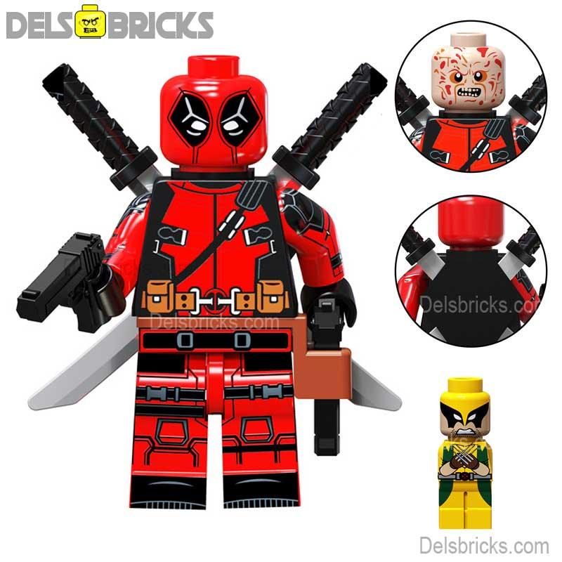 Deadpool from Deadpool & Wolverine Lego Minifigures Custom Toys 5