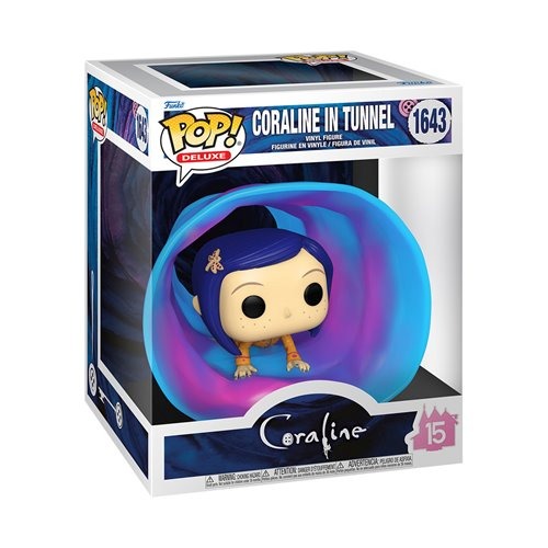 Funko Pop! 1643 Coraline 15th Anniversary Coraline in Tunnel Deluxe Vinyl Figure