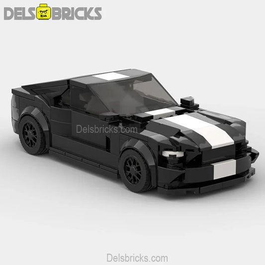 Dodge GT 500 Custom Lego Cars Minifigures Building Block Toys