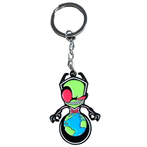 Zen Monkey: World Domination Zim - Invader Zim Keychain