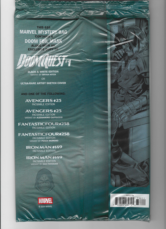 Doom Quest #1 616 Earth's Mightiest Day Blind Bag One Per Store Thank You Edition