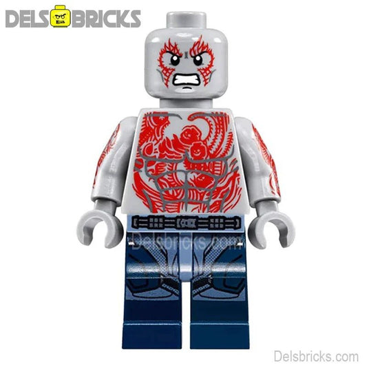 Drax the Destroyer Guardians of the Galaxy Lego Marvel Minifigures