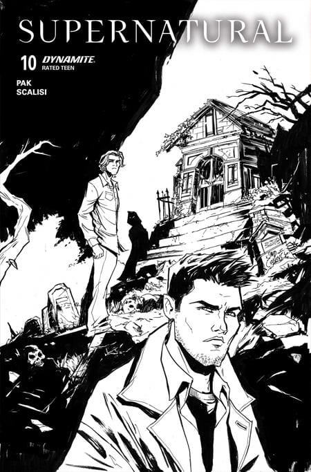 Supernatural #10 (PRESALE 8/26/26) 1:10 Cvr G David Cousens Line Art Var