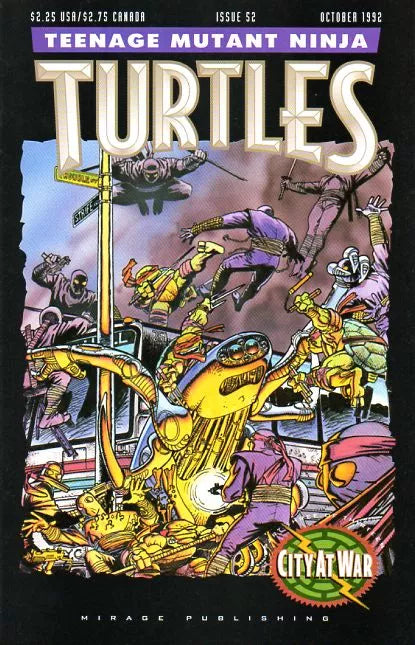 Teenage Mutant Ninja Turtles, Vol. 1 #52 Mirage Publishing