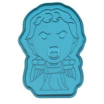 Eaglemoss Doctor Who Monsters Cookie Cutter & Tea Towel Tin