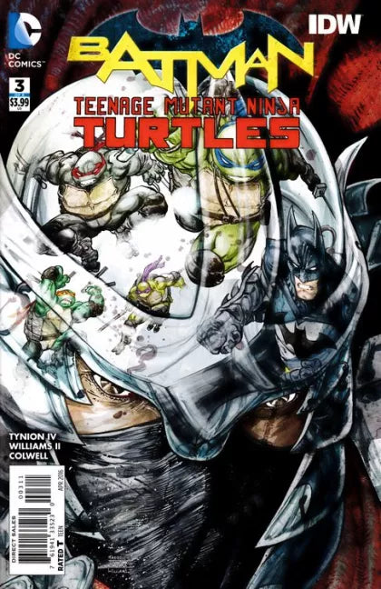 Batman / Teenage Mutant Ninja Turtles #3A