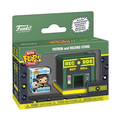 Funko Pop! Bitty Town - Bitty City Record Store & Patron