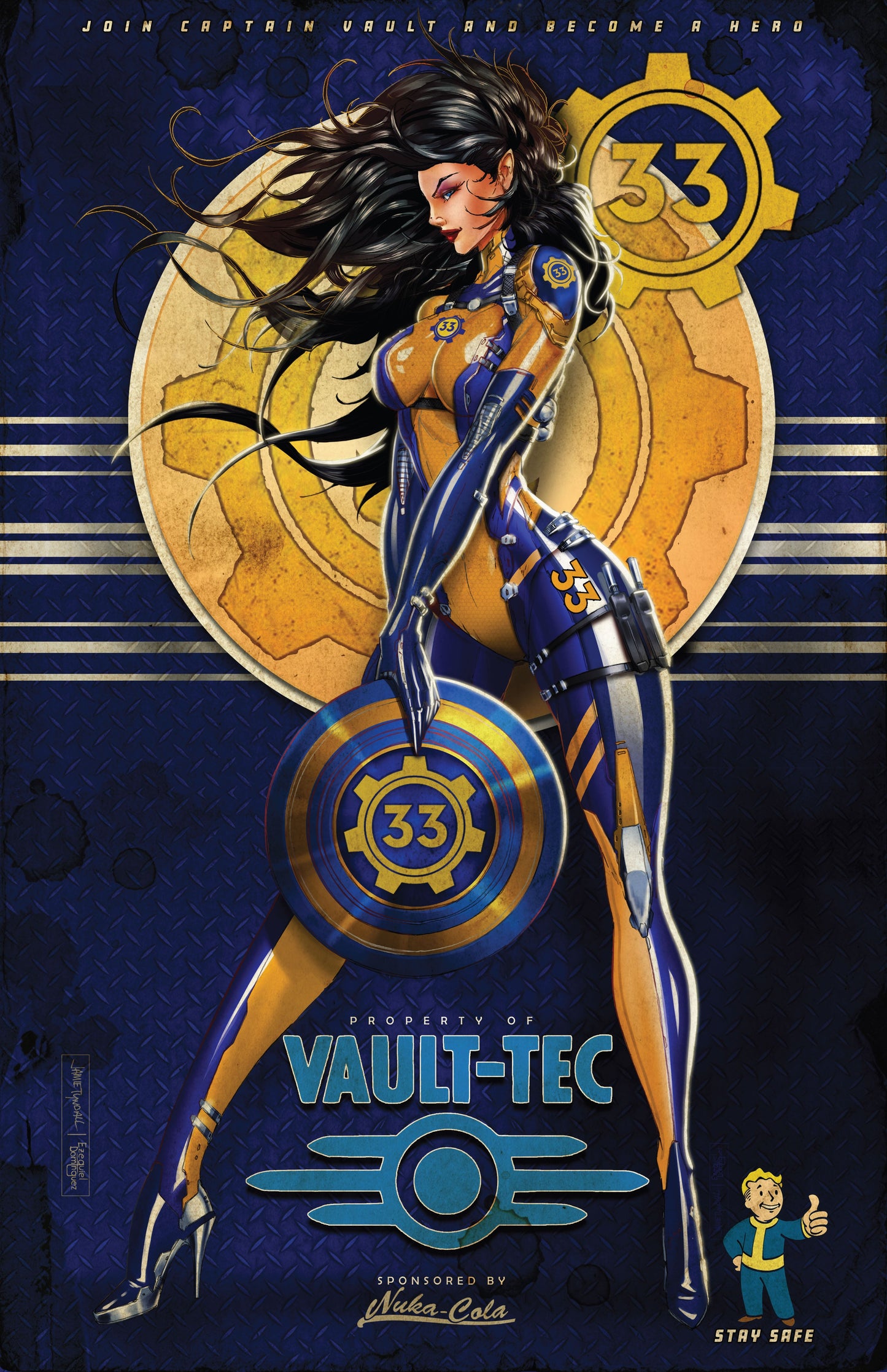 2024 Fallout Captain Trade Cosplay Cover