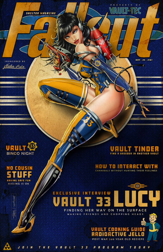 Fallout Magazine Print